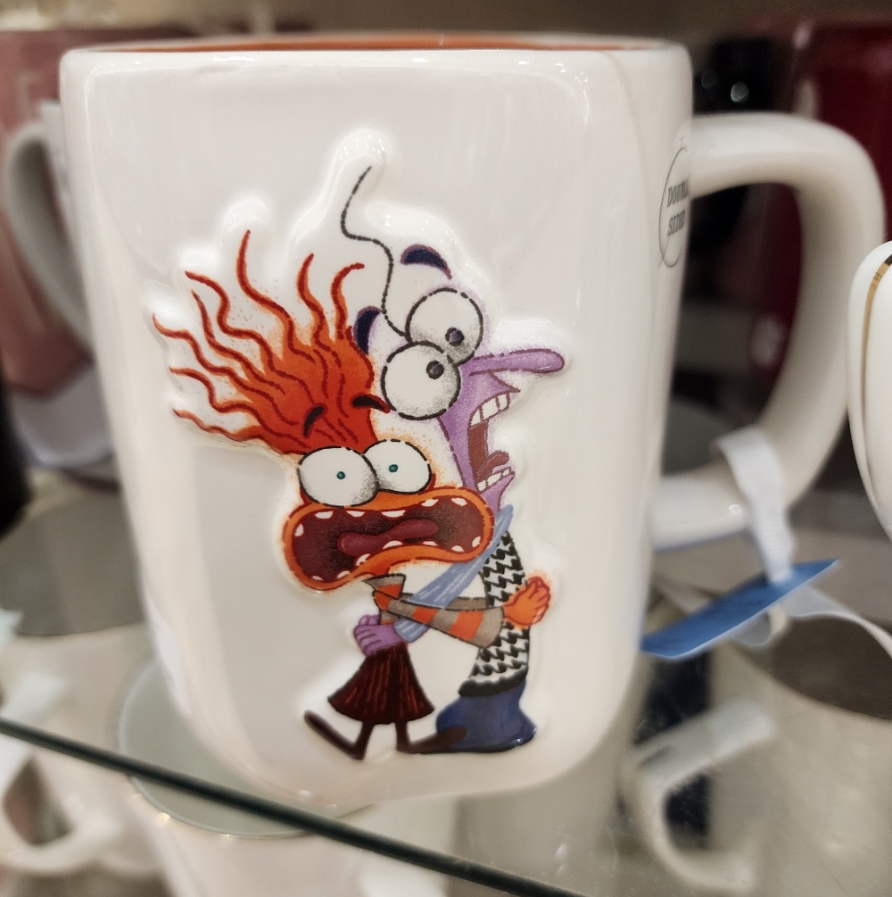 Rae Dunn Disney Pixar Inside Out "HAVING A MELTDOWN" Mug